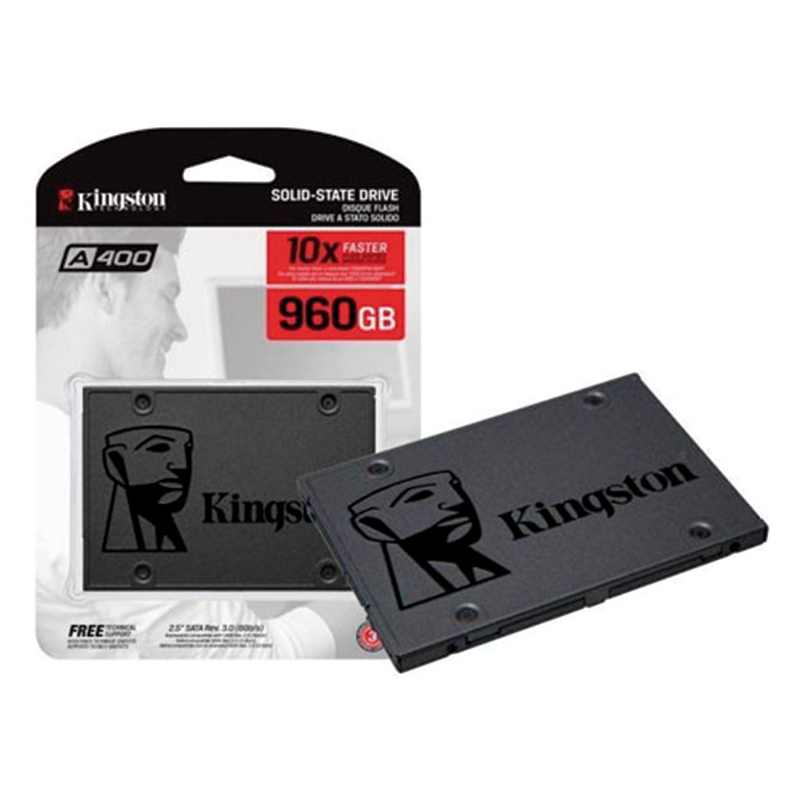 Disco Solido 960gb Kingston A400 10x Faster Ssd Notebook Pc SA400S37/960G
