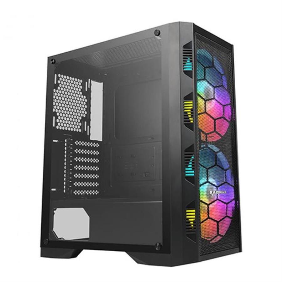 GABINETE GAMER RAIDMAX X616TBF RGB