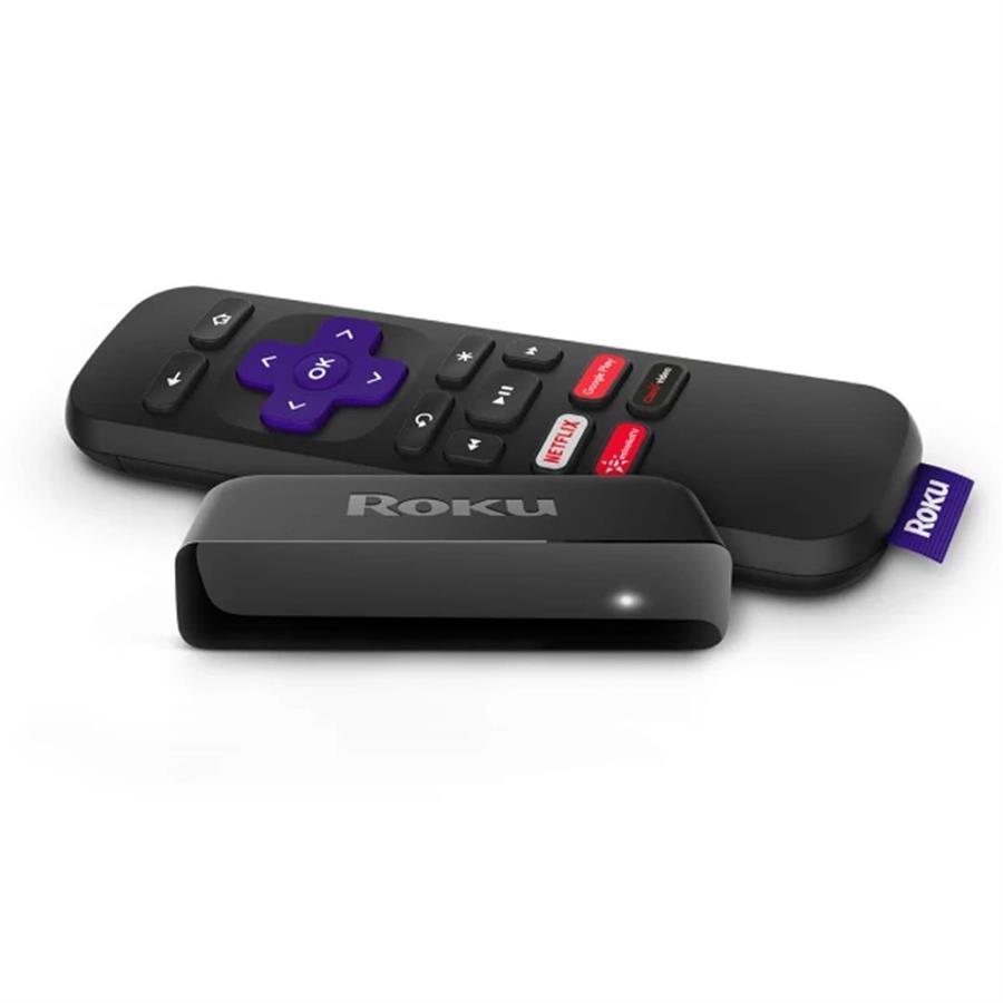 Tv Box Roku Premiere 3920RW 4K C/ Control Remoto Y HDMI HDR