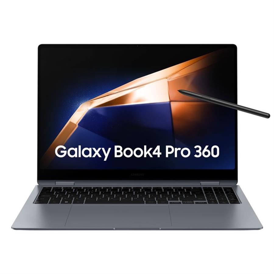 Notebook Samsung Core Ultra 7 155U 16GB RAM DDR5 1TB SSD Galaxy Book4 Pro 360 2 En 1 16" WQXGA Amoled Touchscreen