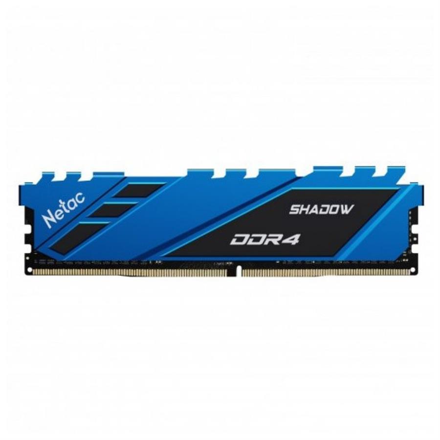 Memoria Ram Netac Shadow Ddr4 3200 Mt/s 8Gb C16 Blue