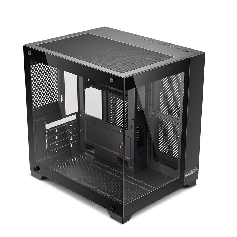 Gabinete Sentey A10 Black Vidrio Templado GS-8000