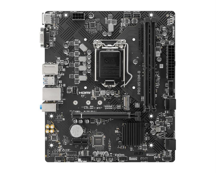 Motherboard Msi H510M B - Pro  Intel Lga1200 10ma generacion