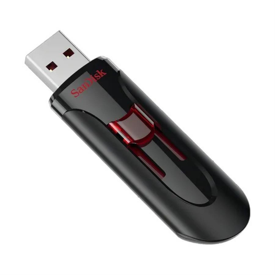 Pendrive Sandisk 32GB Cruzer Glide 3.0 Rojo y Negro