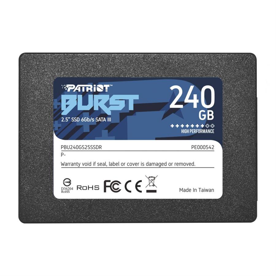 Disco Solido PATRIOT Burst Elite 240GB SATA 3 PE000776
