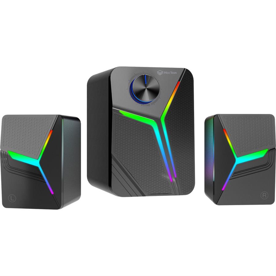 Parlantes RGB Bluetooth Meetion SP2111 Negro